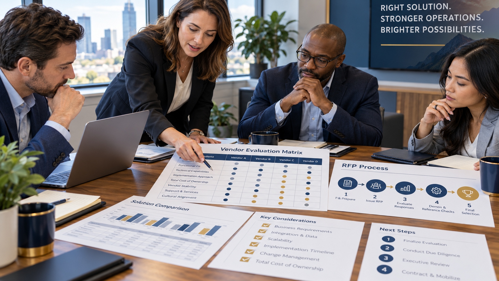 Vendor Evaluation Matrix Team